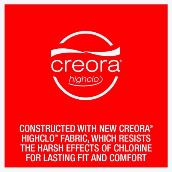 NEW Speedo Girl's Swimsuit One-Piece Mesh Splice Thick Strap, Darling Ditsy Cyan - Picture 12 of 13